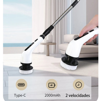 Cepillo Eléctrico de Limpieza 9 en 1 Recargable